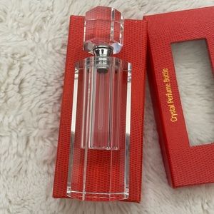 Oleg Cassini Crystal Perfume Bottle